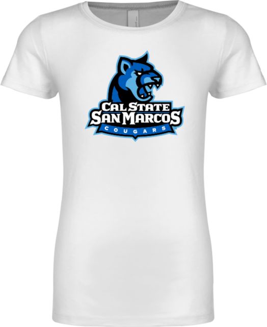 Cal State San Marcos Next Level Girls Fashion Fit T Shirt Primary Logo - ONLINE ONLY