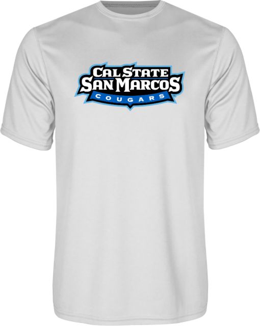 Cal State San Marcos Performance Tee Tertiary Logo - ONLINE ONLY