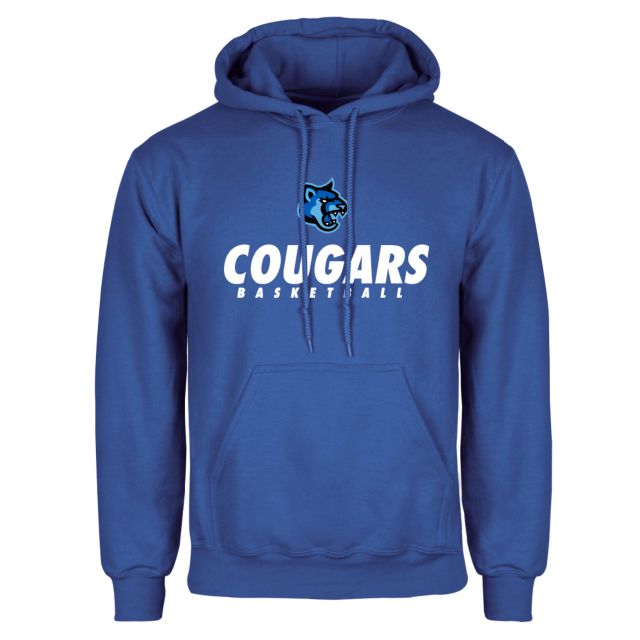 Cal State San Marcos Fleece Hoodie Basketball Stacked - ONLINE ONLY