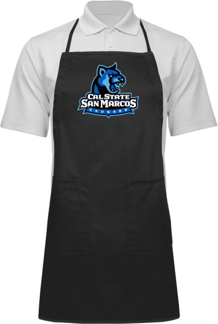 Cal State San Marcos Full Length Apron Primary Logo - ONLINE ONLY