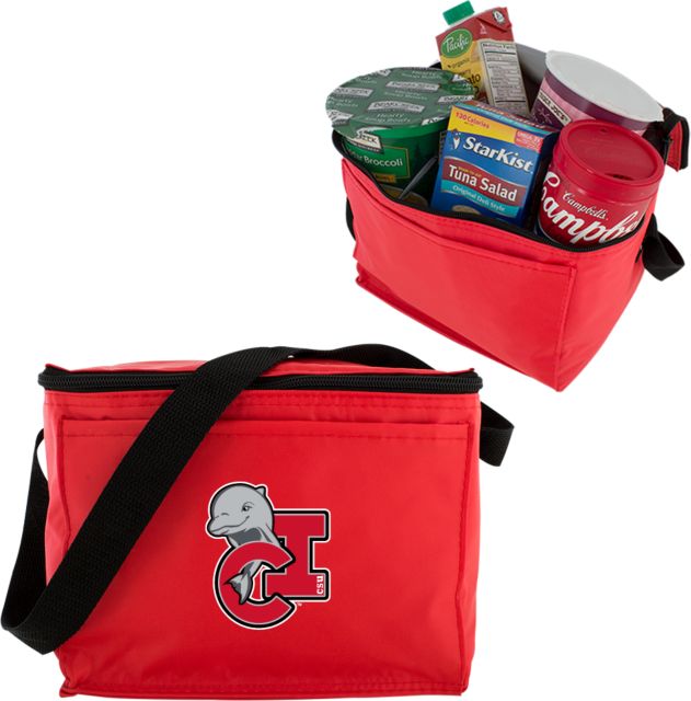 Channel Islands Six Pack Cooler CSU Channel Islands Primary Mark with Dolphin - ONLINE ONLY