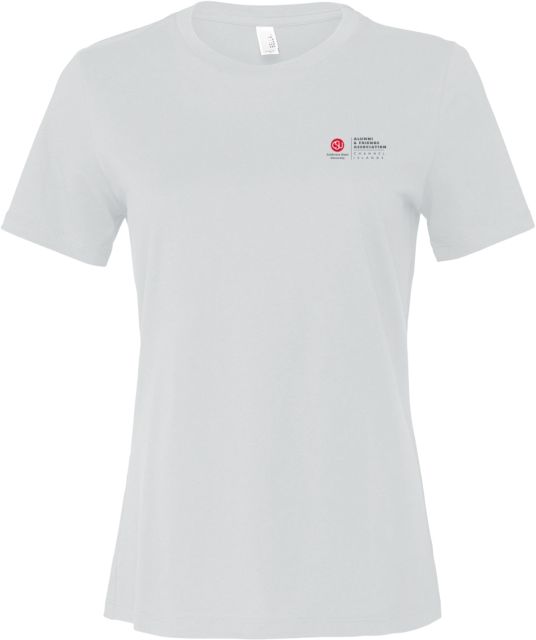 Channel Islands Bella + Canvas Womens Relaxed Cotton T Shirt CSU Channel Islands Alumni and Friends Association Flat Color - ONLINE ONLY