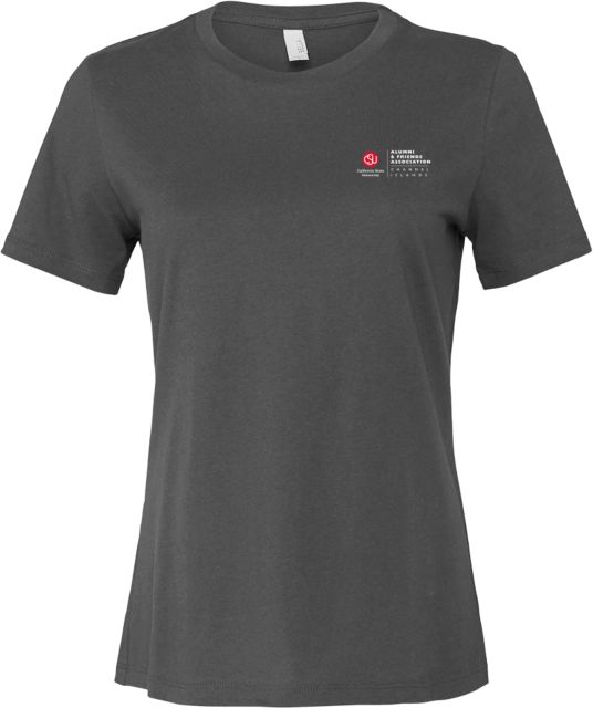 Channel Islands Bella + Canvas Womens Relaxed Cotton T Shirt CSU Channel Islands Alumni and Friends Association Flat Color - ONLINE ONLY