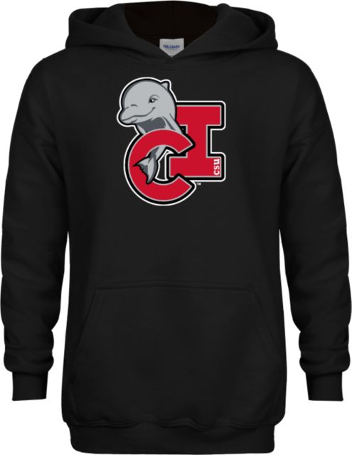 Channel Islands Youth Fleece Hoodie CSU Channel Islands Primary Mark with Dolphin - ONLINE ONLY