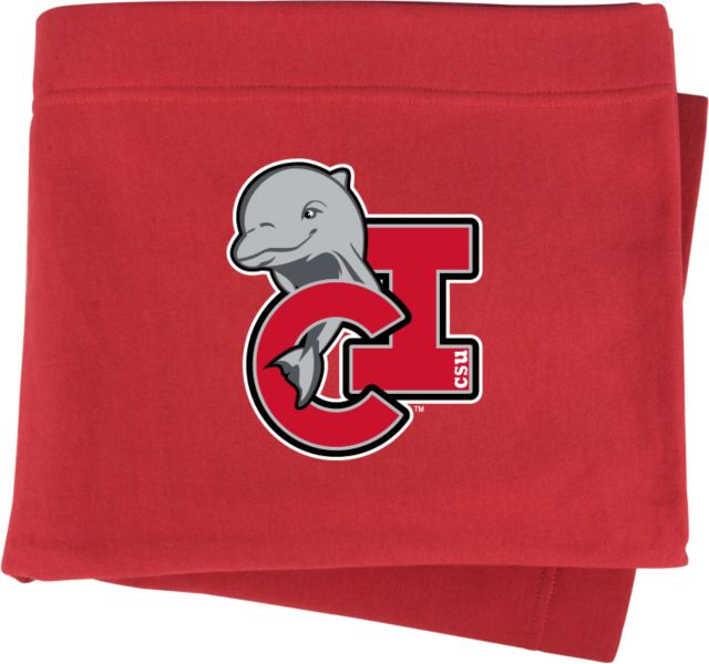Channel Islands Sweatshirt Blanket CSU Channel Islands Primary Mark with Dolphin - ONLINE ONLY