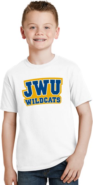 Johnson & Wales Youth T Shirt JWU Wildcats Arch - ONLINE ONLY