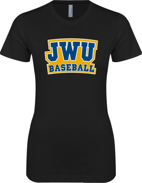 Johnson & Wales Next Level Womens Boyfriend Tee JWU Baseball - ONLINE ONLY