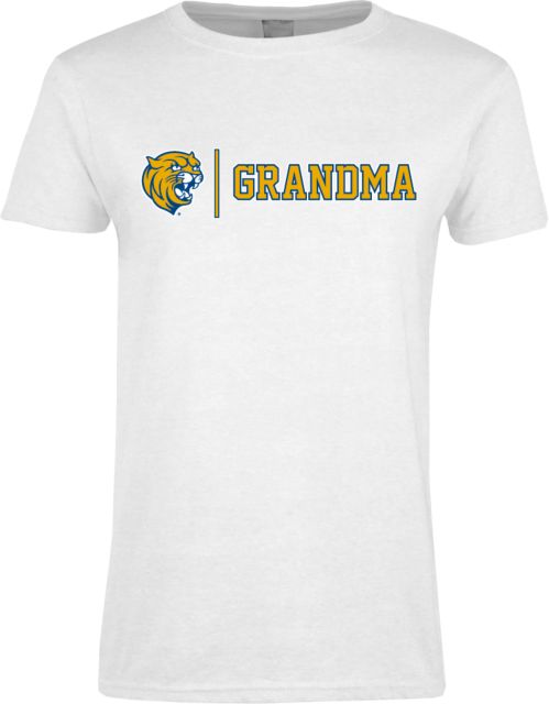 Johnson & Wales Womens Short Sleeve Tee Wildcat Grandma - ONLINE ONLY