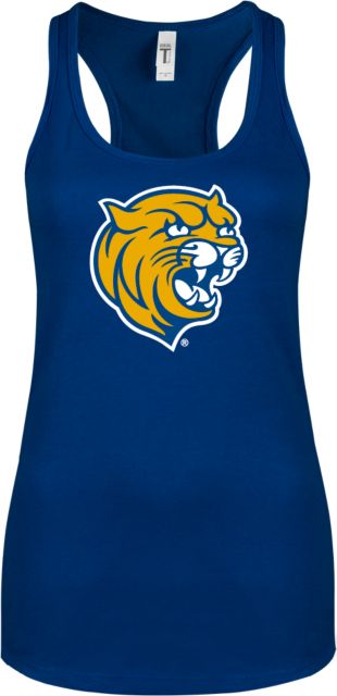Johnson & Wales Next Level Racerback Tank Cat Head - ONLINE ONLY