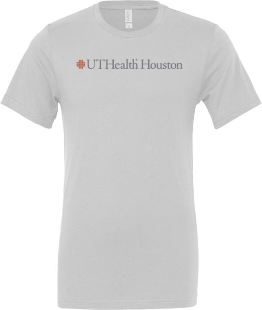 UTHealth Bella + Canvas Jersey Cotton T Shirt UTHealth Houston Flat - ONLINE ONLY