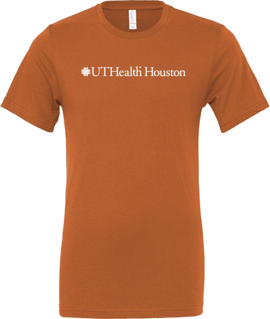 UTHealth Bella + Canvas Autumn Jersey Cotton T Shirt UTHealth Houston Flat - ONLINE ONLY