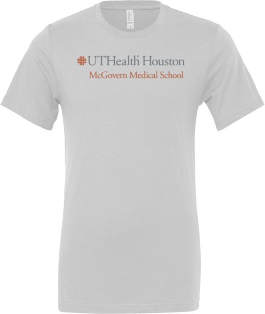 UTHealth Bella + Canvas Jersey Cotton T Shirt UTHealth Houston McGovern Medical School - ONLINE ONLY