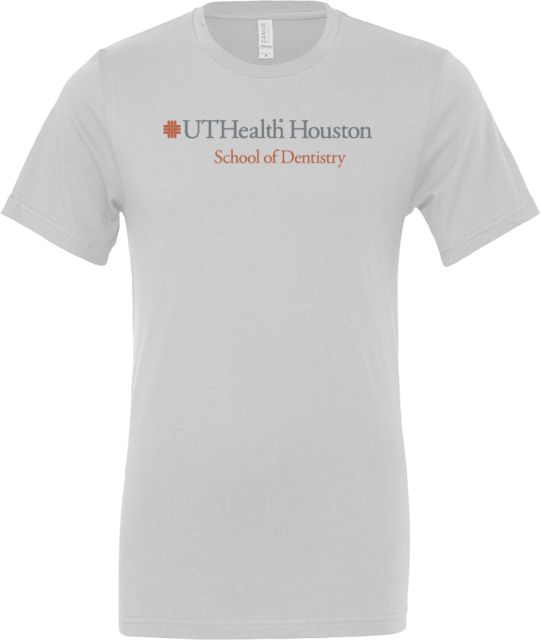 UTHealth Bella + Canvas Jersey Cotton T Shirt UTHealth Houston School of Dentistry - ONLINE ONLY