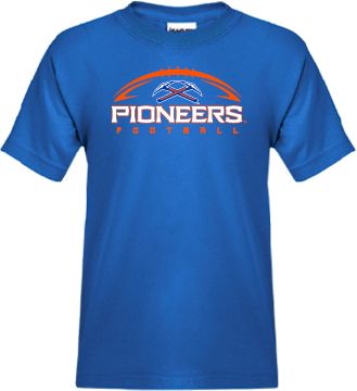 Wisconsin Platteville Youth T Shirt Football Design - ONLINE ONLY