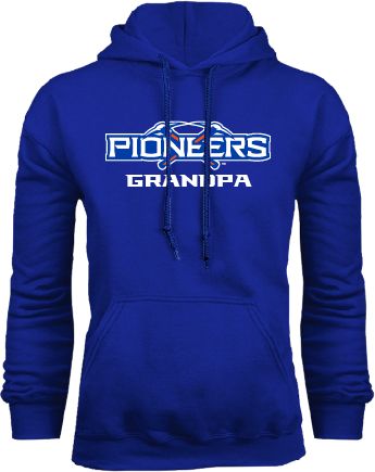 Wisconsin Platteville Fleece Hoodie Grandpa - ONLINE ONLY