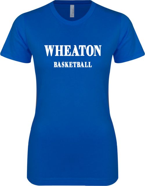 Wheaton College MA Next Level Ladies SoftStyle Junior Fitted Tee Basketball - ONLINE ONLY