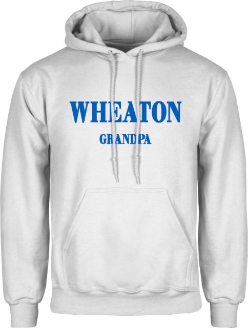 Wheaton College MA Fleece Hoodie Grandpa - ONLINE ONLY
