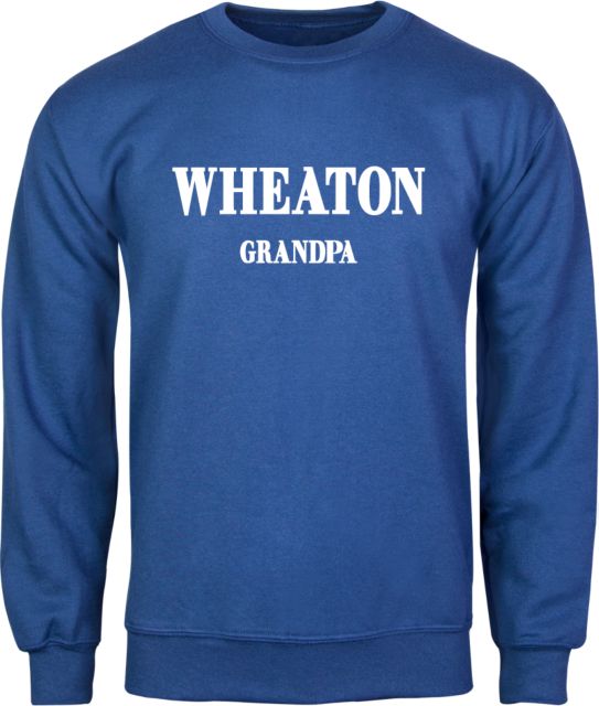 Wheaton College MA Fleece Crew Grandpa - ONLINE ONLY