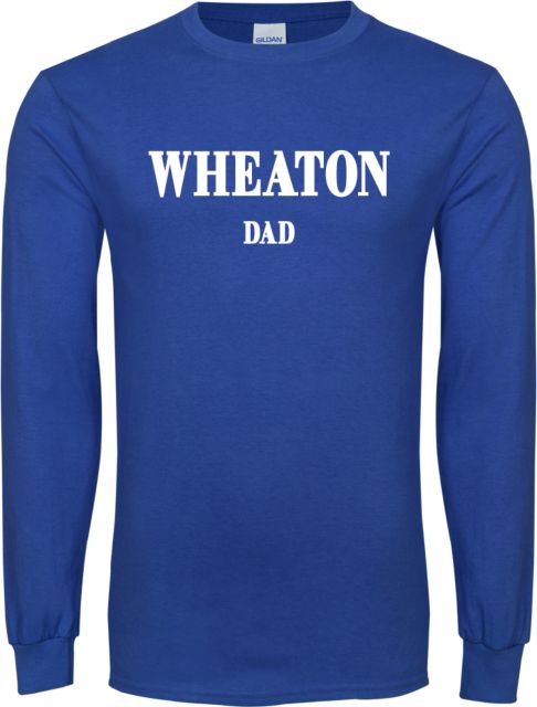 Wheaton College MA Long Sleeve T Shirt Dad - ONLINE ONLY
