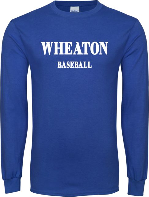 Wheaton College MA Long Sleeve T Shirt Baseball - ONLINE ONLY