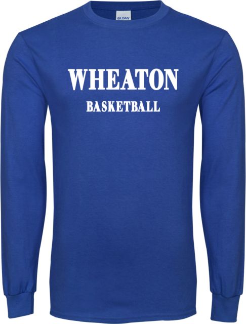 Wheaton College MA Long Sleeve T Shirt Basketball - ONLINE ONLY