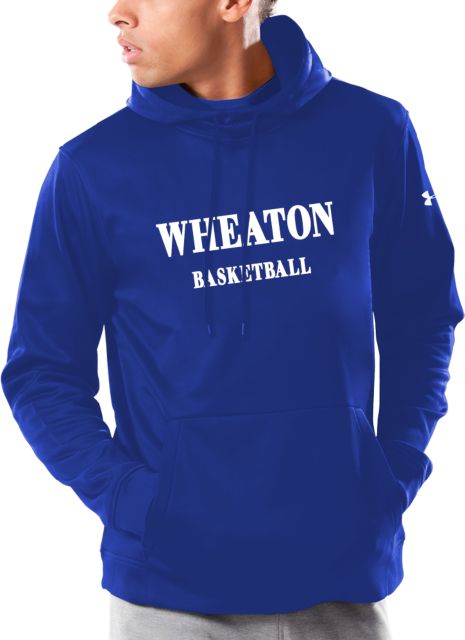 Wheaton College MA Under Armour Armour Fleece Hoodie Basketball - ONLINE ONLY