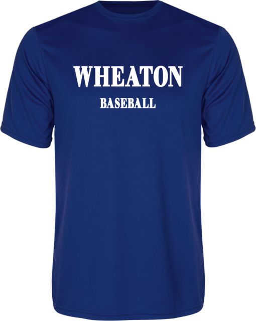 Wheaton College MA Performance Tee Baseball - ONLINE ONLY