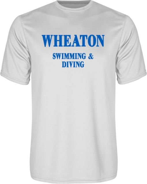 Wheaton College MA Performance Tee Swimming and Diving - ONLINE ONLY