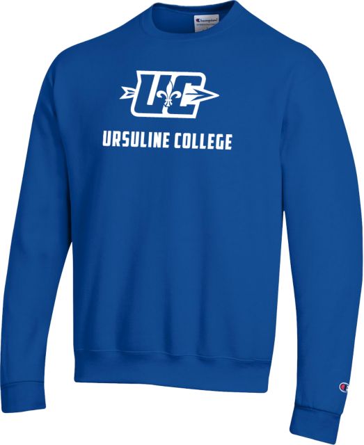 Ursuline College Champion Fleece Crew UC Primary Mark - ONLINE ONLY