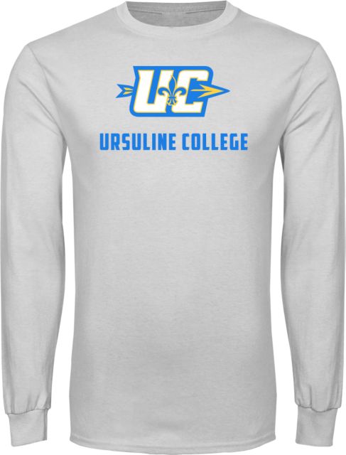 Ursuline College Long Sleeve T Shirt UC Primary Mark - ONLINE ONLY