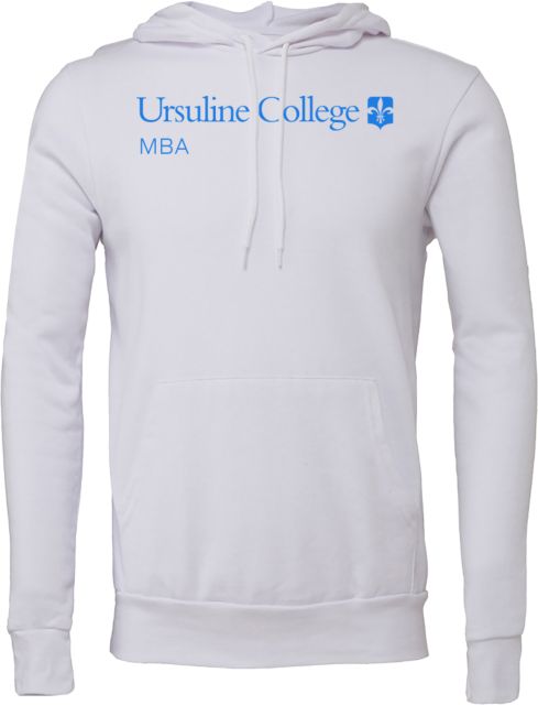 Ursuline College Bella + Canvas Fleece Hood Ursuline College MBA - ONLINE ONLY