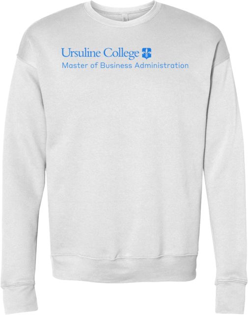 Ursuline College Bella + Canvas Fleece Crew Ursuline College Master of Business - ONLINE ONLY