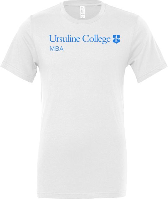 Ursuline College Bella + Canvas Jersey Cotton T Shirt Ursuline College MBA - ONLINE ONLY