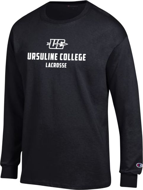 Ursuline College Champion Long Sleeve T Shirt Ursuline College Lacrosse - ONLINE ONLY