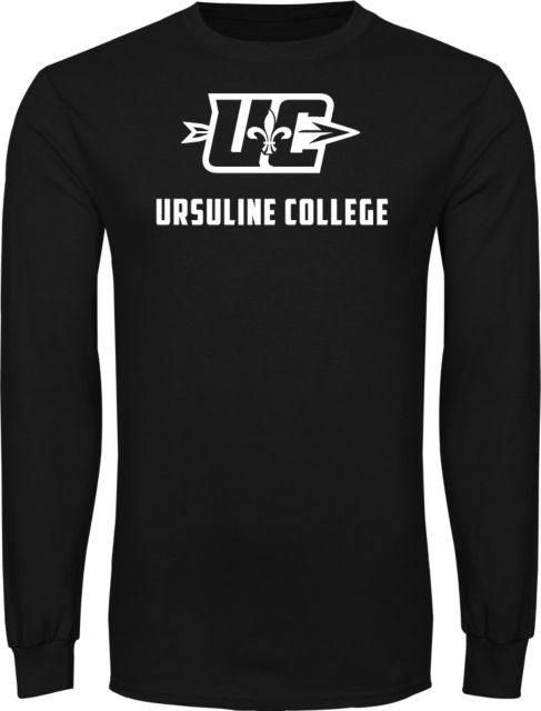 Ursuline College Long Sleeve T Shirt UC Primary Mark - ONLINE ONLY