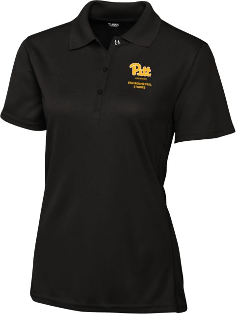 Pittsburgh C&B Womens Clique Ice Pique Polo Pitt Johnstown Environmental Studies - ONLINE ONLY