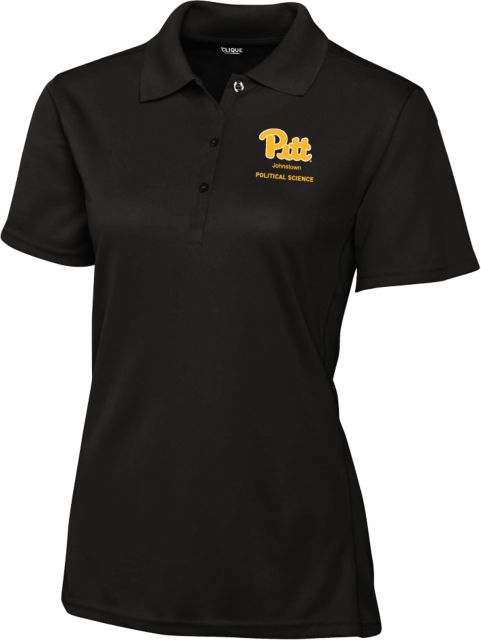 Pittsburgh C&B Womens Clique Ice Pique Polo Pitt Johnstown Political Science - ONLINE ONLY