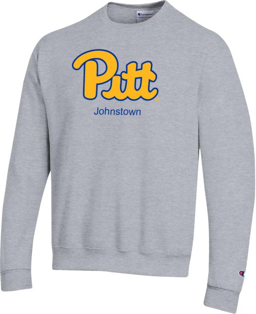 Pittsburgh Champion Fleece Crew Script Pitt Johnstown - ONLINE ONLY