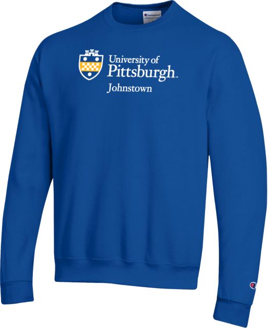 Pittsburgh Champion Fleece Crew Institutional Mark Johnstown Vertical - ONLINE ONLY