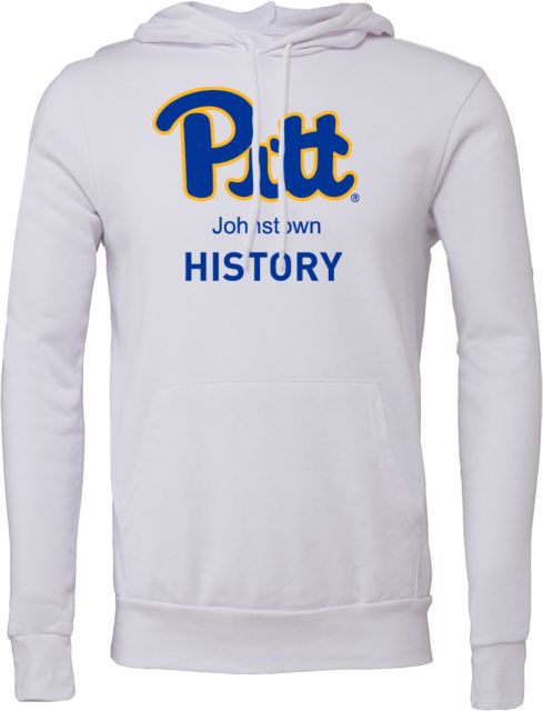 Pittsburgh Bella + Canvas Fleece Hood Pitt Johnstown History - ONLINE ONLY