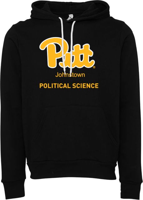 Pittsburgh Bella + Canvas Fleece Hood Pitt Johnstown Political Science - ONLINE ONLY
