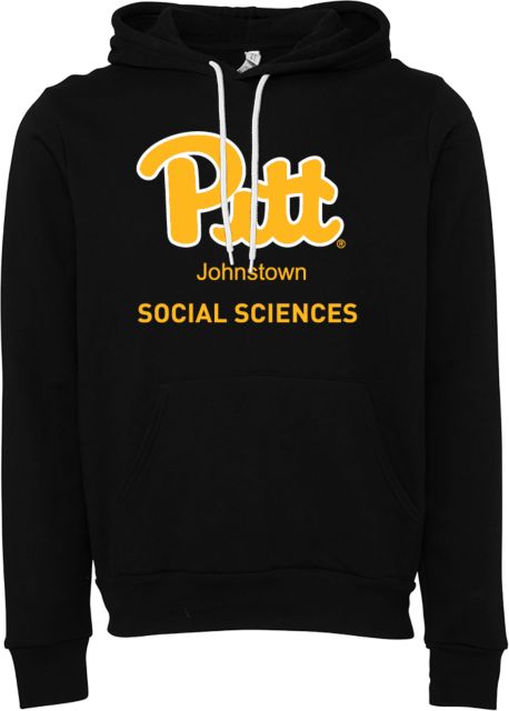 Pittsburgh Bella + Canvas Fleece Hood Pitt Johnstown Social Sciences - ONLINE ONLY