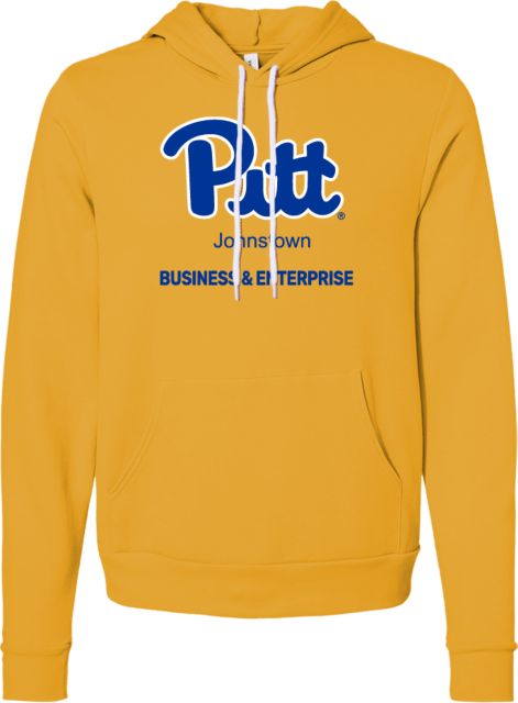 Pittsburgh Bella + Canvas Fleece Hood Pitt Johnstown Business and Enterprise - ONLINE ONLY