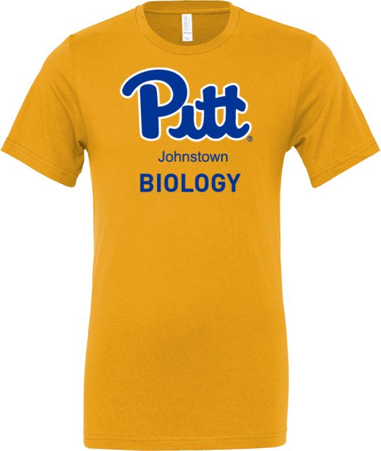 Pittsburgh Bella + Canvas Jersey Cotton T Shirt Pitt Johnstown Biology - ONLINE ONLY