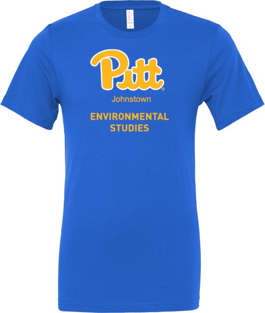 Pittsburgh Bella + Canvas Jersey Cotton T Shirt Pitt Johnstown Environmental Studies - ONLINE ONLY
