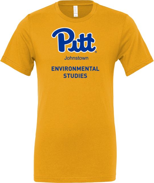 Pittsburgh Bella + Canvas Jersey Cotton T Shirt Pitt Johnstown Environmental Studies - ONLINE ONLY