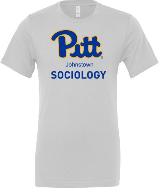 Pittsburgh Bella + Canvas Jersey Cotton T Shirt Pitt Johnstown Sociology - ONLINE ONLY