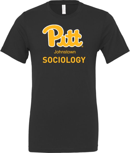 Pittsburgh Bella + Canvas Jersey Cotton T Shirt Pitt Johnstown Sociology - ONLINE ONLY