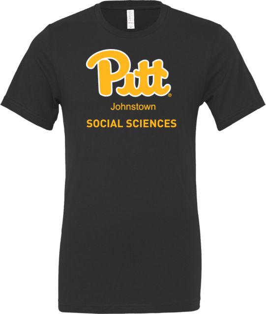 Pittsburgh Bella + Canvas Jersey Cotton T Shirt Pitt Johnstown Social Sciences - ONLINE ONLY