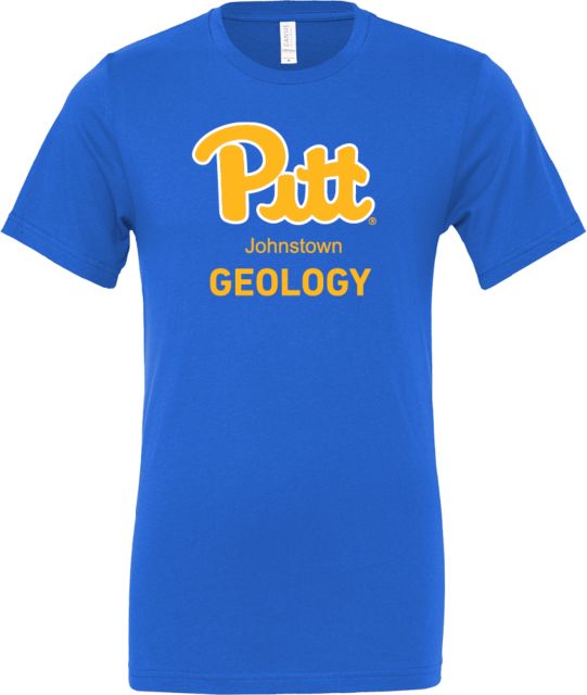 Pittsburgh Bella + Canvas Jersey Cotton T Shirt Pitt Johnstown Geology - ONLINE ONLY